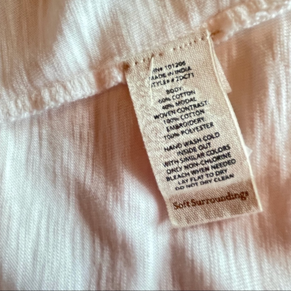 Soft Surroundings Archipelago Tee Top NWT - Picture 8 of 9